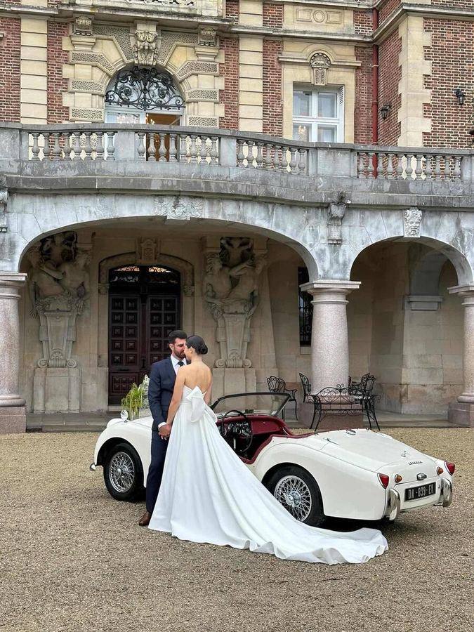 Baiser devant le Château